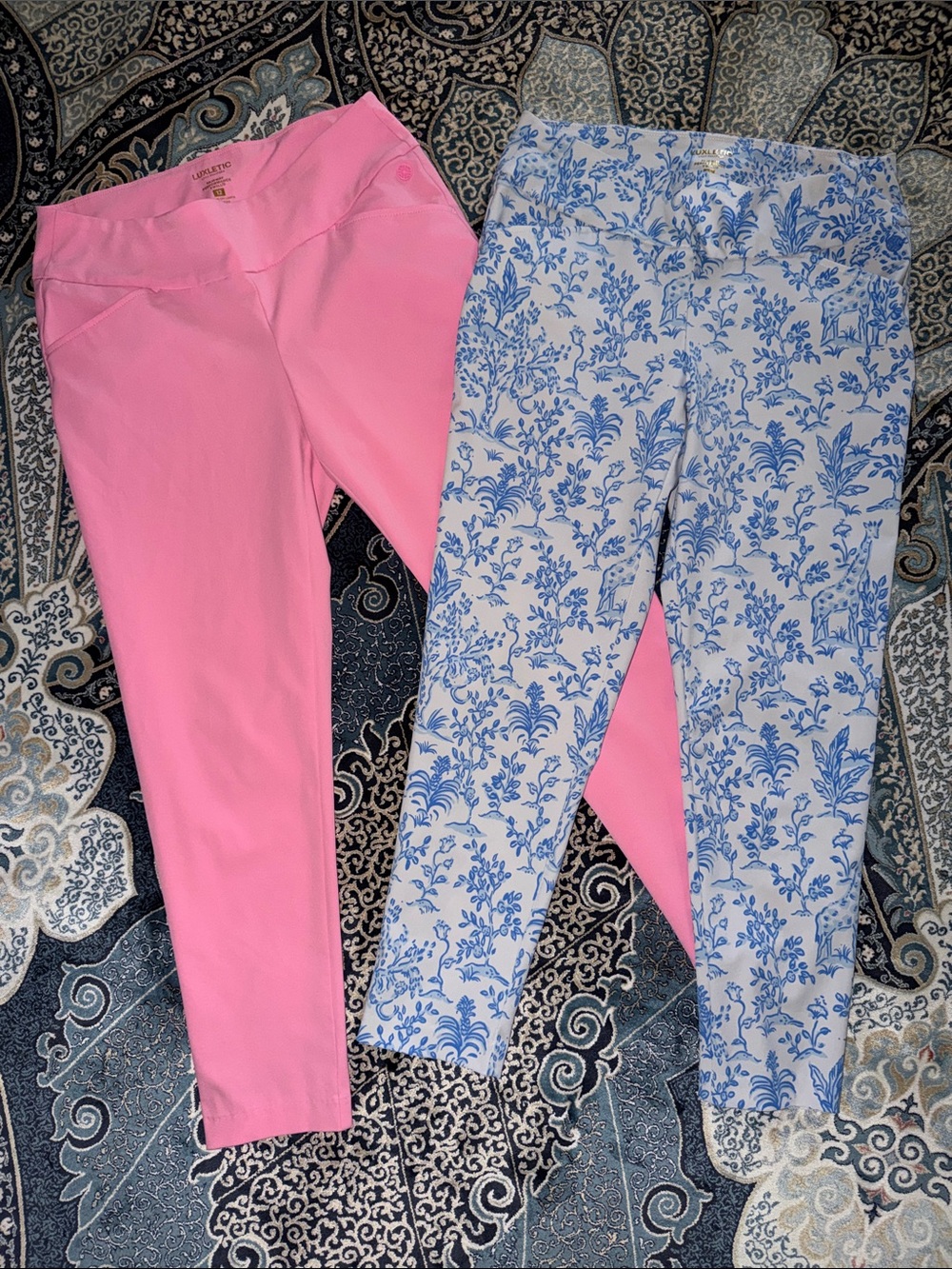 Lilly Pulitzer luxletic pants size 12 two pairs